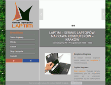 Tablet Screenshot of laptim.pl